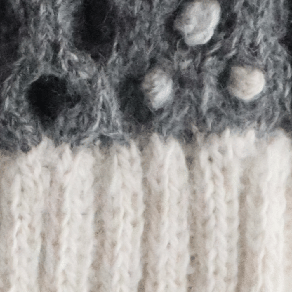 PFLknitwear.com Fingerless gloves, wrist warmers, cozy alpaca elegance, Natural colors gray - white made in Peru PFLknitwear.com Fingerless gloves, wrist warmers, cozy alpaca elegance, Natural colors gray - white made in Peru